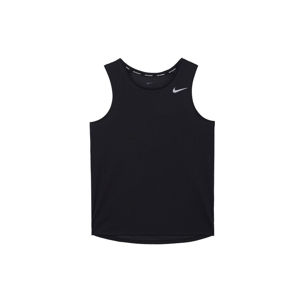 Nike Мужская майка для бега DRI FIT MILER Черный DV9322-010