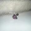Explosive dragon claw zircon earbone nails titanium steel flat bottom color cochlear nails niche unique earrings female
