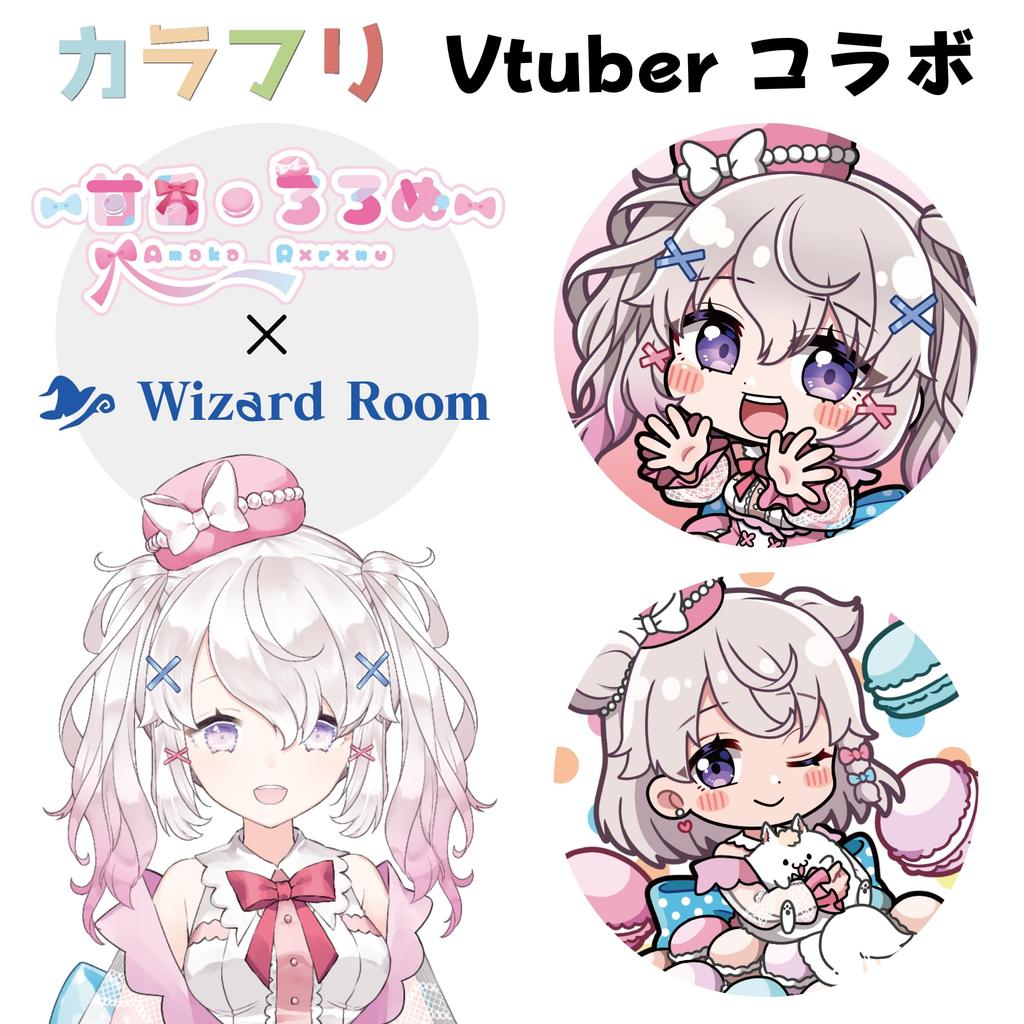 Wizard Room Colorful Freak Amaka Roronu Collaboration Compatible with PS4 PS5 Switch Pro Design (Concave, A)