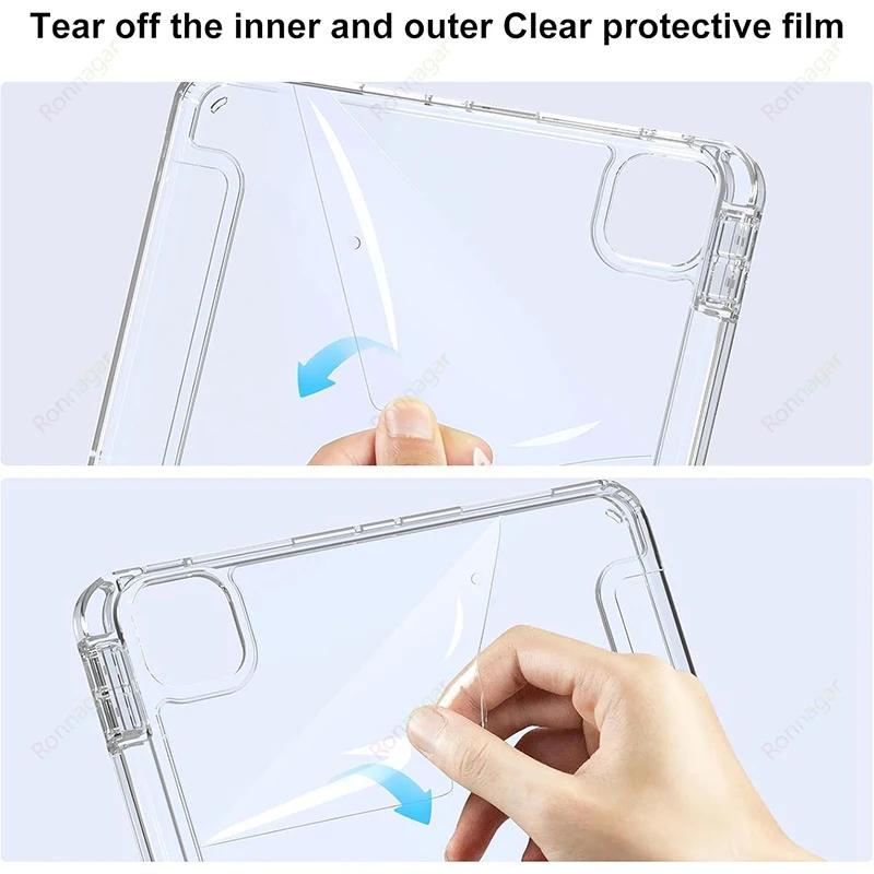 Чехол-книжка Y-Fold для A16 11-го iPad Air 11 M3 M2 iPad 10-го поколения 10.2 7 8-го 9-го Pro11 M4 Air4 5 10.9 Air13 M2 M3 Держатель для Apple Pencil