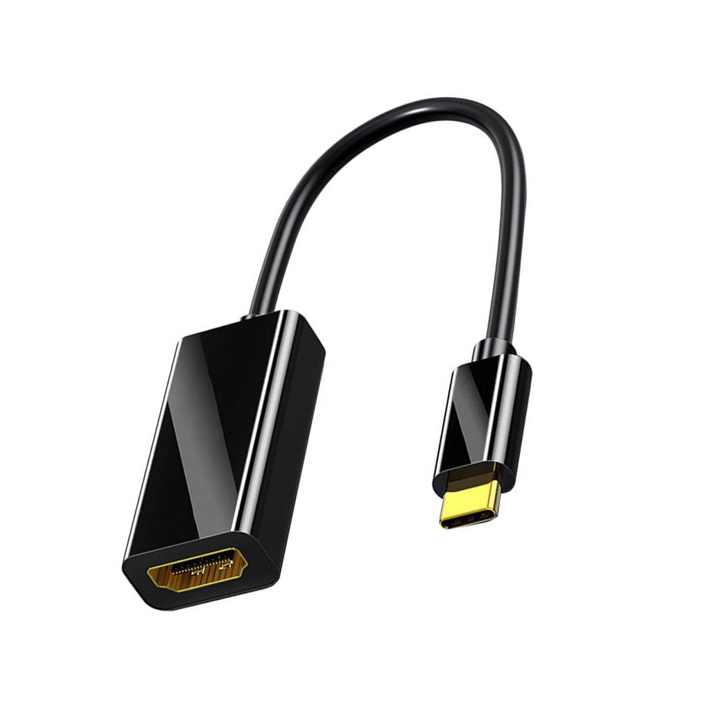 USB C To HDMI Adapter 4K Type C To HDMI Video Converter For MacBook Pro Samsung Note 9 Huawei Mate 40/50 Phone