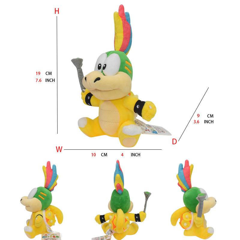 Soft And Huggable Mario Plush Toys Including Luigi Remira And Wendy Perfect For Kids