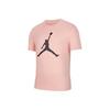 Футболка с коротким рукавом Jumpman, мужские топы, кораллово-красного цвета DA6797-623