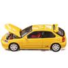 Focal Horizon FH x Model One 1/64 Honda Civic Type-R (EK9) - Phoenix Yellow (Finished Product)