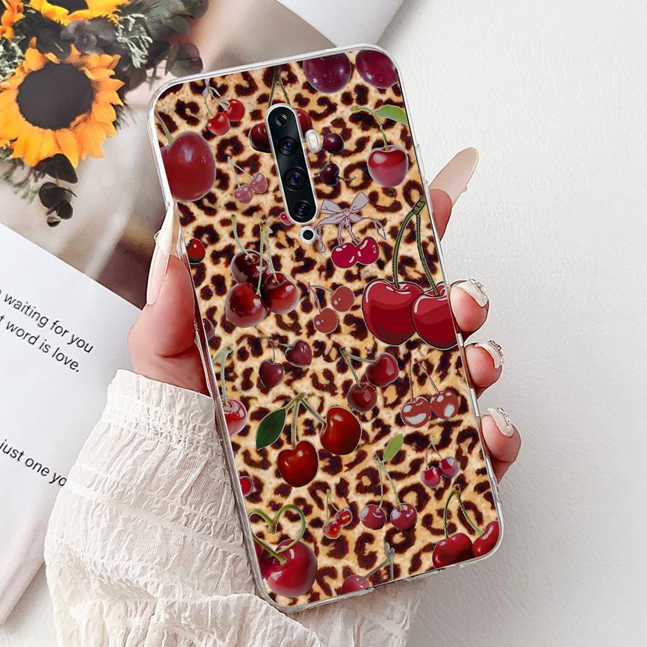 Чехол для Oppo Reno 2 Reno 2F 2Z Стильный Чехол с Рисунком Цветов Мягкий Тонкий Чехол для Телефона Для Oppo Reno2 F Z Reno2F Reno2Z Fundas Coque