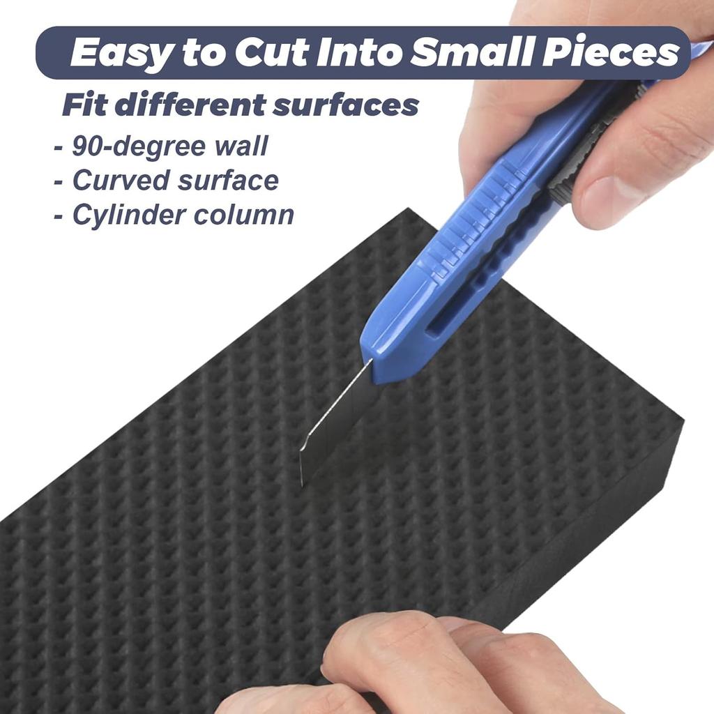 Garage Wall Protector Car Door Protectors Garage Guards Bumpers EVA Foam Thick Water Resistance Self Adhesive Garage Wall Pad For Car Doors