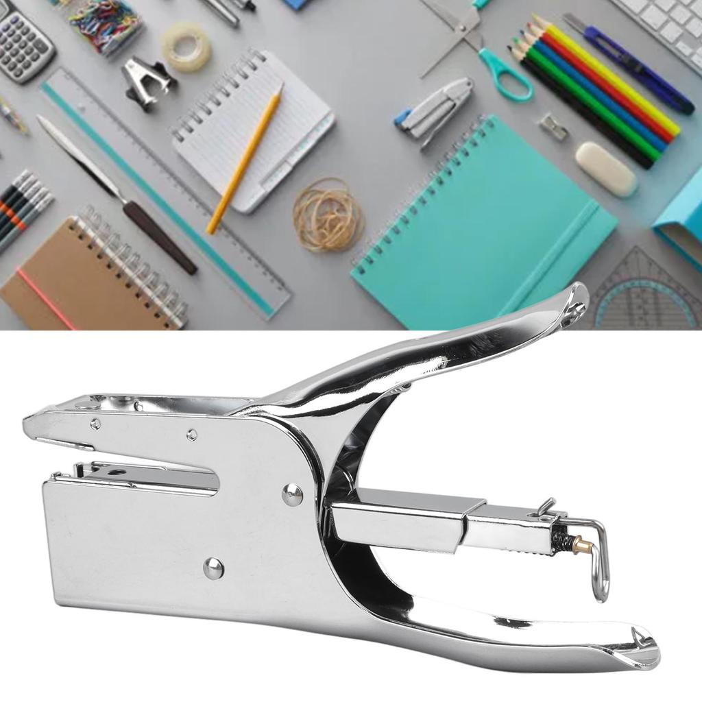 Офисный степлер 24/8 Экономия усилий Толстые 50 листов Большая емкость Прочные металлические плоскогубцы степлер для семьи