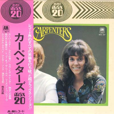 Виниловая пластинка CARPENTERS Max 20 MAX207 AM 1973 Япония Obi Поп Б/у