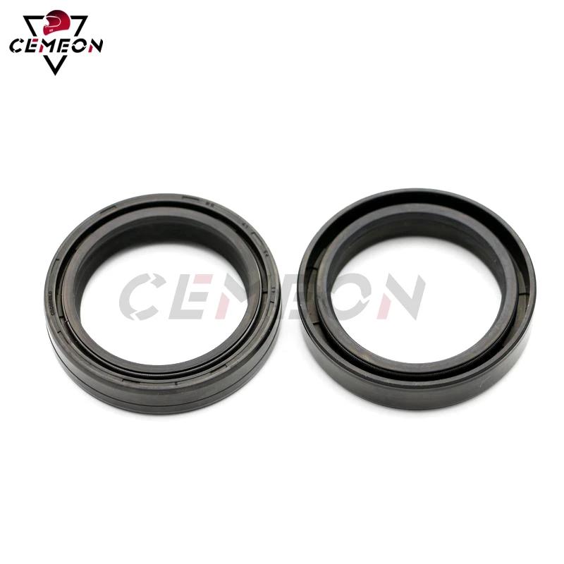 41X52.2X11 Fork seal For BMW F650CS Scarver 02-05 F800GS 09-11 Motorcycle front shock absorber front fork oil seal and dust cap