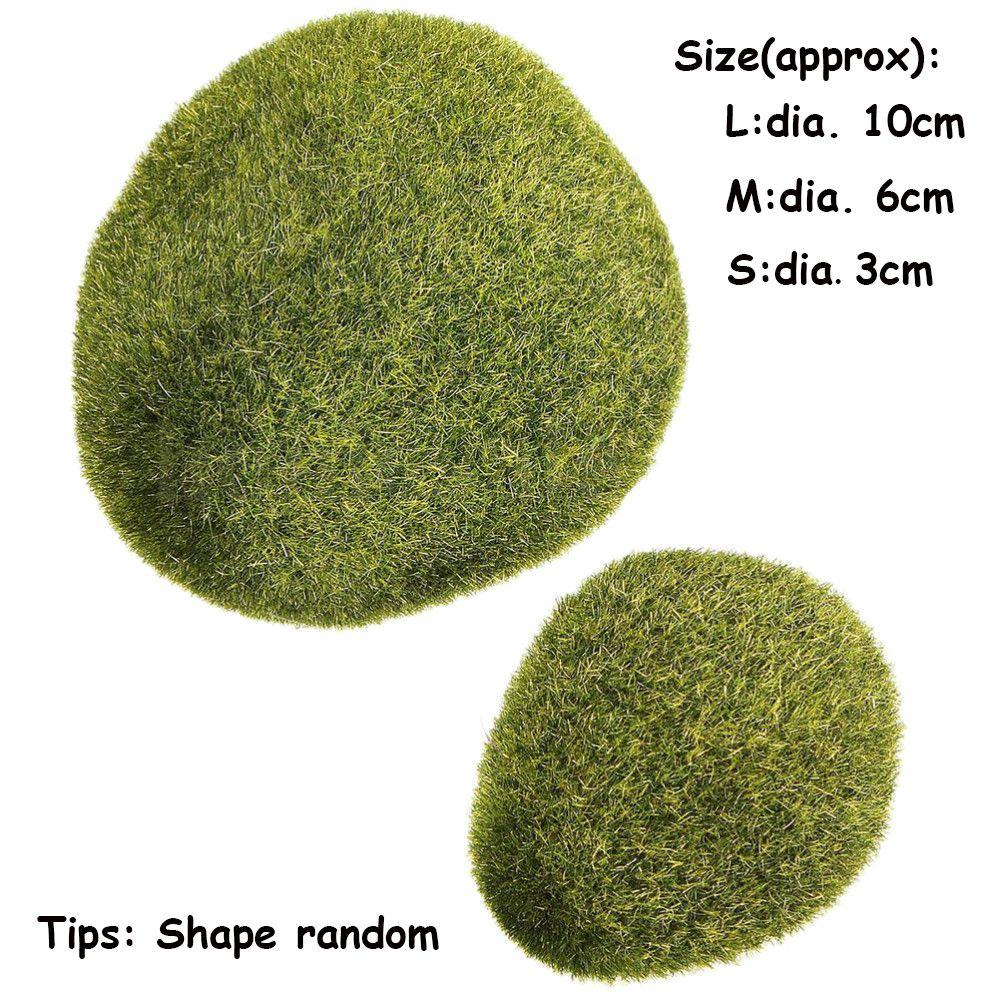 Accessories Lawn Ornament Fairy Garden Home Decor Mossy Stone Stone Model Simulation Moss