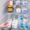 Transparent Refrigerator Storage Rack Layered Separator Shelves Fridge Organizers Desktop Stand Save Space Kitchen Accessories
