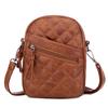 Retro Small Crossbody Bag For Women PU Leather Shoulder Bag Mini Messenger Bag Casual Brand Design Handbag Lady Purse Bolso