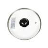 Wahei Freiz Glass Lid Frying Pan Pot Precious 20cm Fully Physically Reinforced with Steam Vent PR-8571