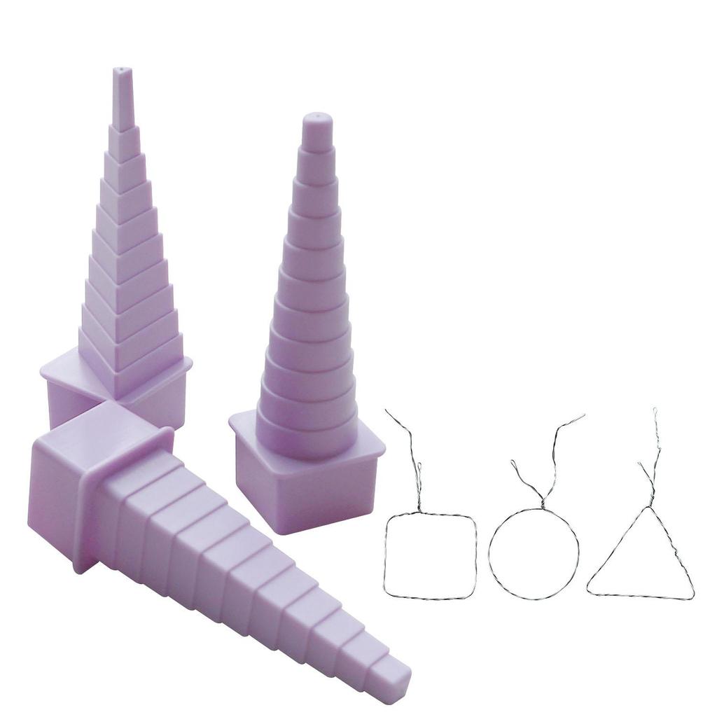 4pc Paper Quilling Border Buddy Bobbin Tower Quilled Creation Craft DIY Tool Set
