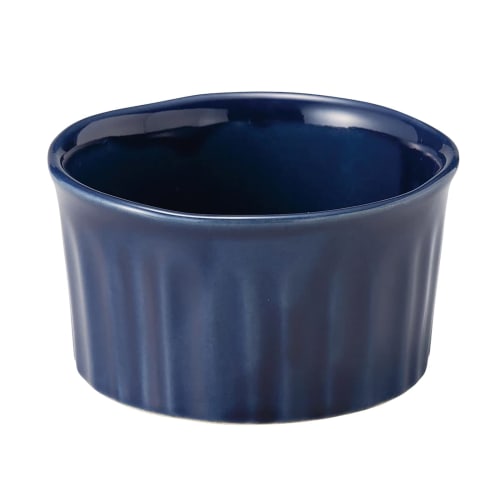 Santo Banko Ware Ramequin Cocotte, Large, 10cm, Aqua (Blue), Made in Japan, 18614