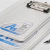 Storage File Folder Aluminum Zinc Zinc Alloy Writing Board Clip A4 Document Holder Clipboard Writing Pads