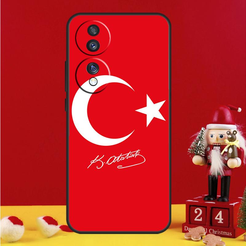 Кейс Мустафы Кемаля Ататюрка Для Honor Magic V5 5 6 7 Pro Honor X9b X9c X9a X8a X8b X7a 50 70 90 200 400 Lite Чехол