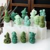 3D Christmas Plant Potted Cactus Silicone Candle Mold DIY Xmas Handmade Candle Making Mold Christmas Holiday Decoration Gift