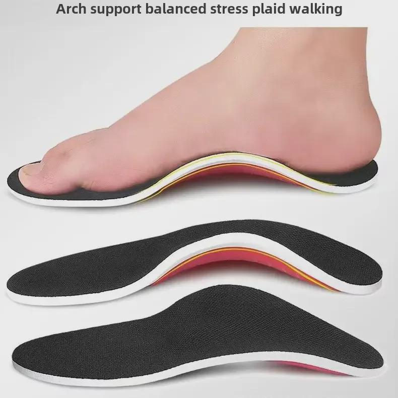 «Популярная стелька из ЭВА, снимающая давление: Дышащая, легкая, мягкая поддержка свода стопы для мужчин и женщин.