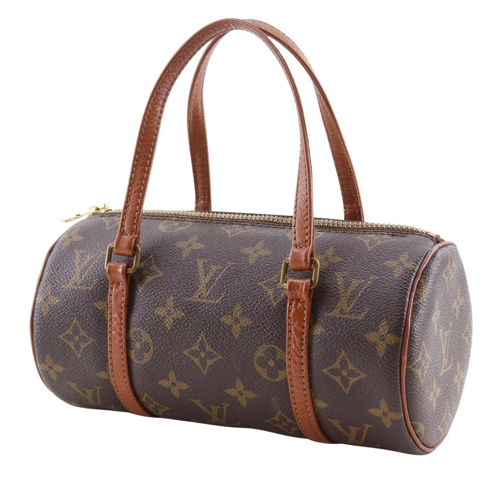 LOUIS VUITTON Papillon 22 Handbag M51367 vintage Brown Monogram canvas Women Used