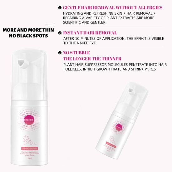 30 мл безболезненный увлажняющий ингибитор для волос, удобный для путешествий, съемный спрей для натуральных волос для дома