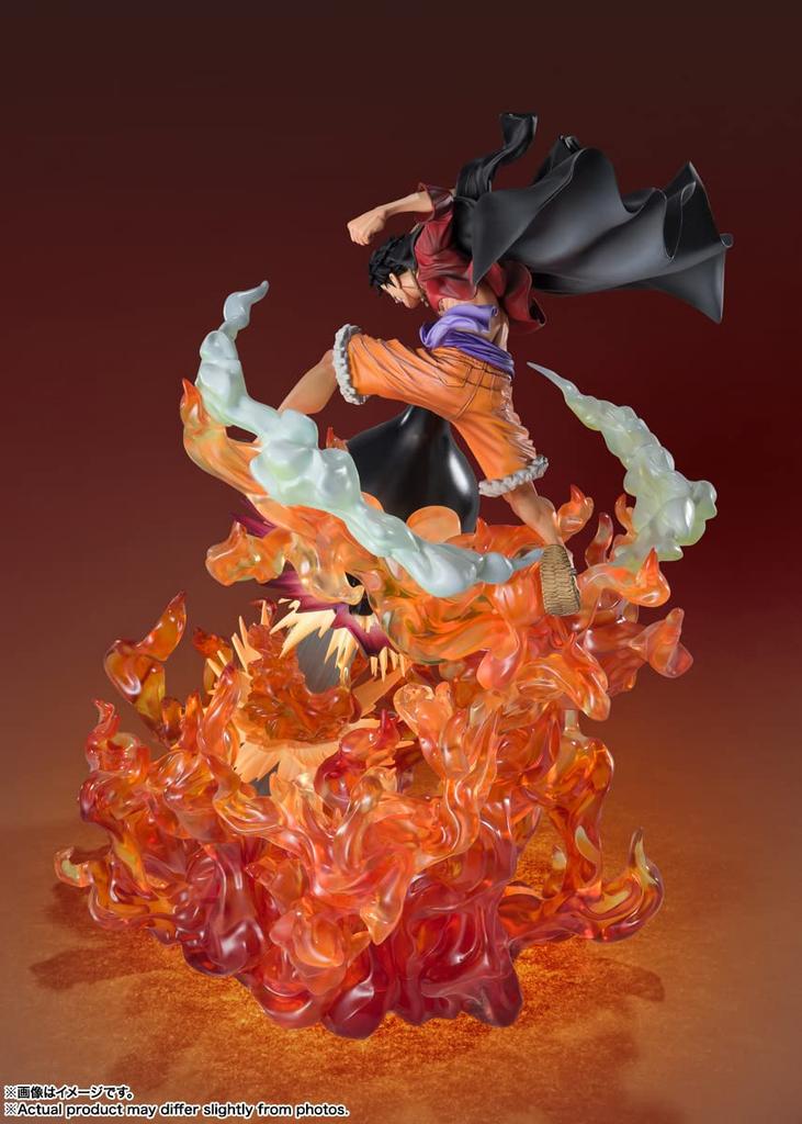 TAMASHII NATIONS Figuarts ZERO ONE PIECE Fierce Battle EXTRA BATTLE Monkey Luffy Hellfire Pistol 450 мм ABS PVC Окрашенная полная фигурка [Super