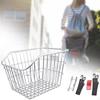 Rear Bike Basket Bicycle Iron Heavy Duty Cargo Rack Wire for Biking