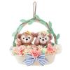 Duffy & ShellieMay Wreath [Tokyo DisneySea Exclusive] Duffy & Friends Spring In Bloom 2021 Disney Goods Souvenirs