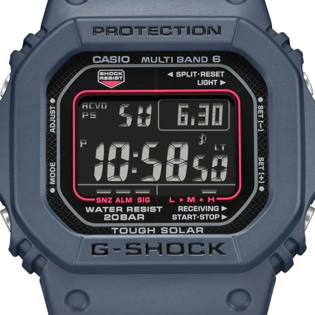 Б/у Новый и неиспользованный CASIO G-SHOCK GW-M5610U-2JF Радио-солнечные часы Casio G-Shock Серый