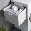 Toilet Bathroom Japanese Household Foldable Gods Dirty Clothes Storage Basket Wall Hanging Storage Box