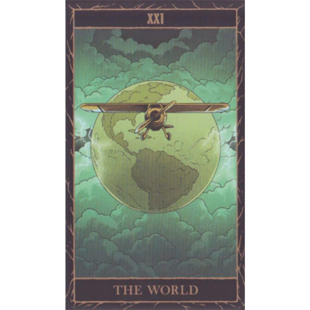 Универсальная колода Таро Монстров 10,3*6 см привносит жуткий дух монстров из классических фильмов в чтения Таро, 78 шт. карт