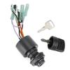Boat Ignition Key Switch Fit for Mercury Outboard Control Box Motor 87-17009A5