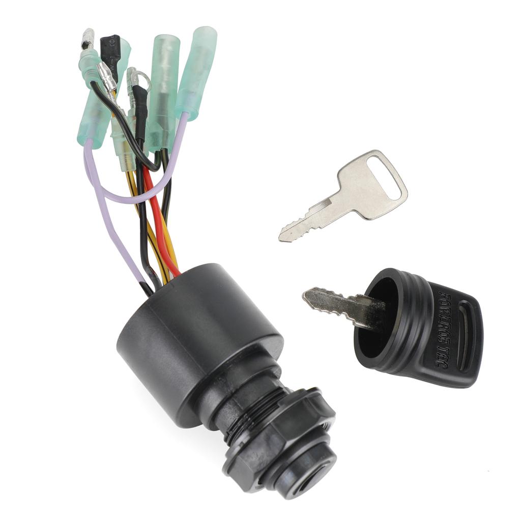 Boat Ignition Key Switch Fit for Mercury Outboard Control Box Motor 87-17009A5
