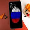 Russian Flag Case For Xiaomi Redmi Note 14 Pro 9 10 11 12 13 Pro 10S 11S 12S Redmi 13C 10C 12C 14C Coque