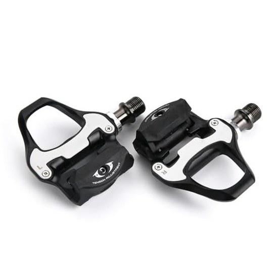 Road bike pedal set cleats Shimano -SL (Pedaling Dynamics SL) system bicycle pedals R21 lock plate combination set.