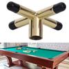 Screw-On Type Snooker Cue Rest Metal Construction Pool Cue Bridge Billiards Bridge Head