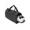 Black Unisex Large Suitcase With Front Pocket And Shoe Compartment Travel Gym Fitness Handbag And Sports Bag