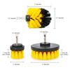 2/3.5/4/5in Electric Scrubber Brush Drill Extension Rod All Purpose Cleaner Car Detailing Brush Tool Rim Brush Set Car Cleaning