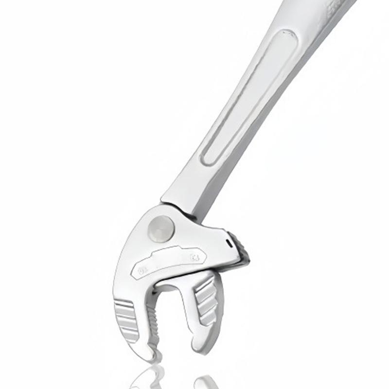 Практичный регулируемый гаечный ключ с поворотной на 360 градусов губкой, промышленный инструмент для крепежа для промышленных болтов и механических применений