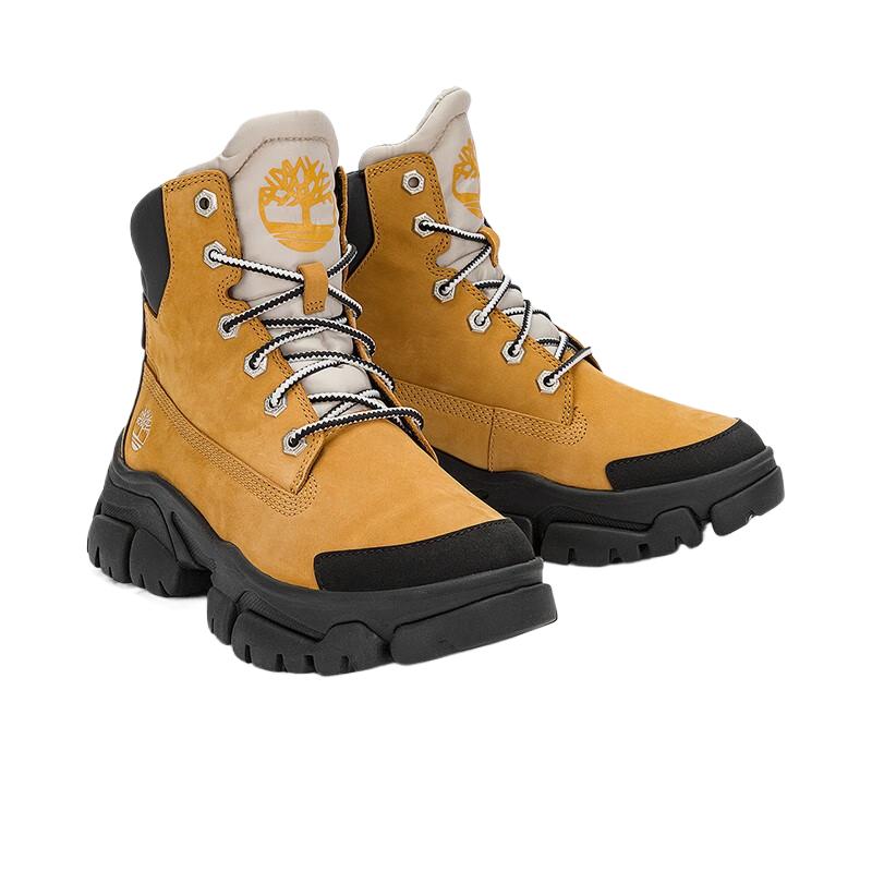 Timberland Водонепроницаемые прочные нескользящие удобные практичные короткие ботинки женские ботинки пшеничного цвета A5XAV