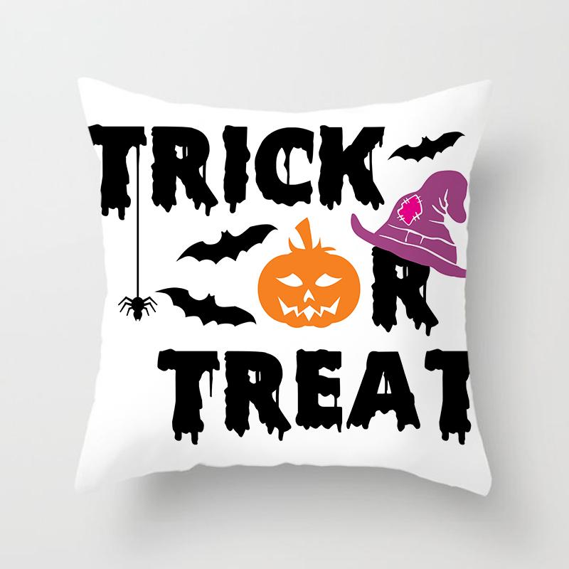 Подушка с буквами, чехол для дивана, кресла, кровати, декор для дома на тему Хэллоуина