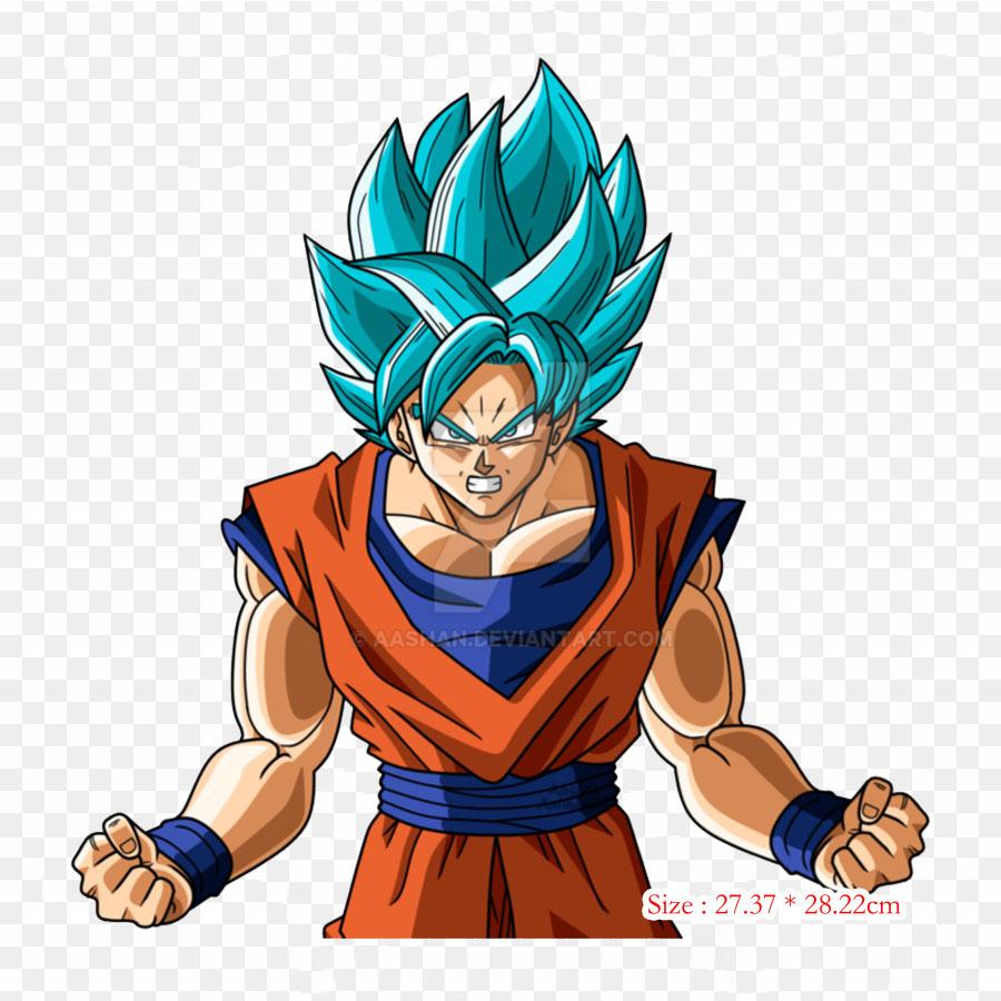 Patches For Clothes Bag Iron On Thermal Stickers Goku Super Sayayin 5 Goku Vegeta Pattern Washable Heat Transfer