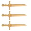 3 dagues de pirate en bois à décorer 25 cm
