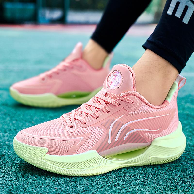 Basketball Shoes 2025 Summer New Men's Shoes Couple Actual Combat Sneakers Student Indoor Training Lightweight Sneakers