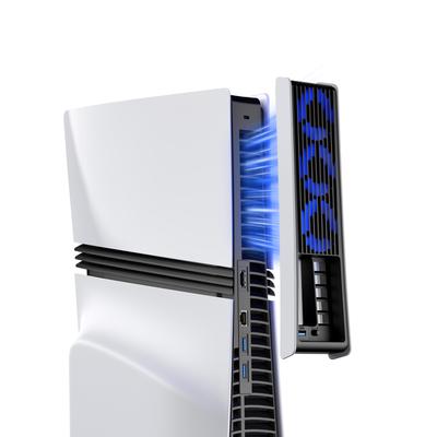 KIWIHOEM PS5 Pro Охлаждение PS5 Pro Автоматическая Регулировка Температуры Ветер LED USB Низкий Нагрев PS5 Pro PlayStation 5 Pro USB Легкий Вертикальный или Горизонтальный