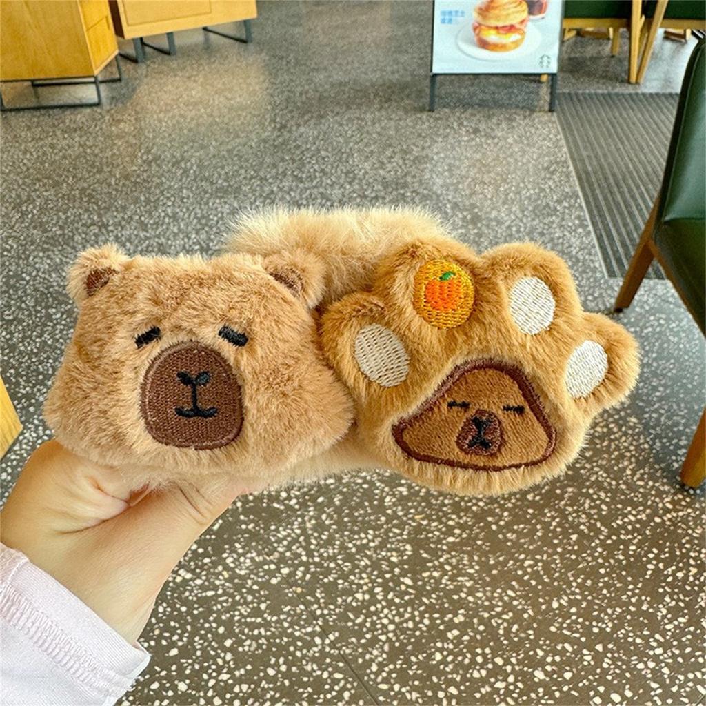 Capybara Headbands Cosplay Doll Headwear Hairbands Hair Claw Makeup Washing Face Hairbands Birthday Party