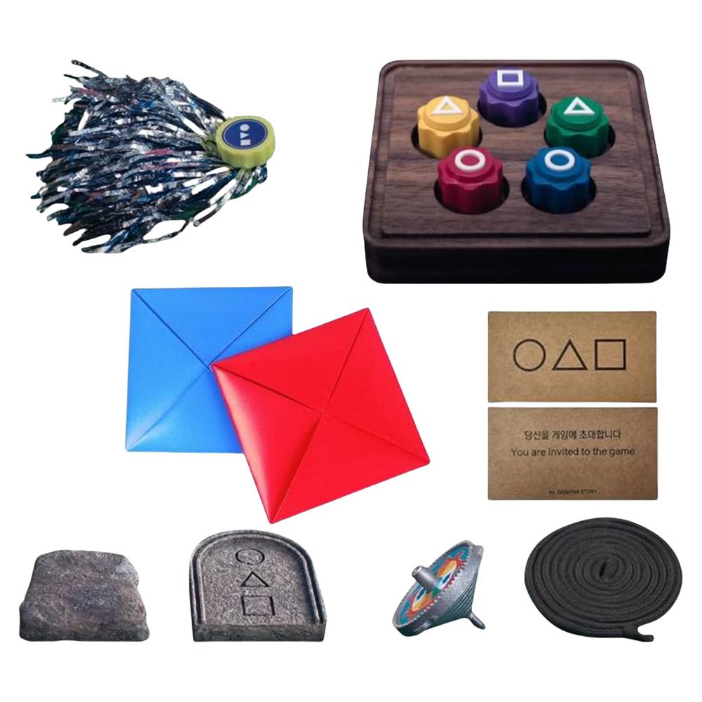 Новый корейский традиционный игровой набор Gonggi Jack Stone Pebbles Включает игру с ловлей камней Корейская народная игра Игра Gonggi DDAKJI