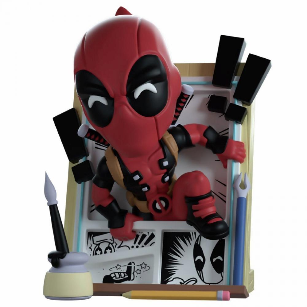 Deadpool Marvel Comics Deadpool Deadpool 1 Variant Cover Ver. Vinyl Figure