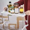 Kitchen Shelf Organizer Storage Rack Standing Multipurpose Sturdy Cabinet Insert
