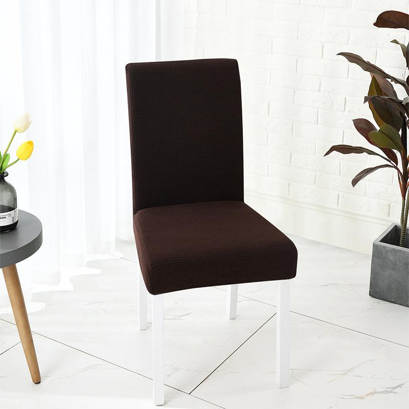 Водонепроницаемый чехол на стул, эластичные чехлы на стулья, обеденный стол в отеле, клетчатый чехол на стул в ресторане